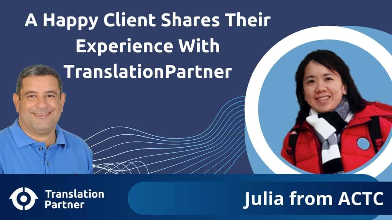 "This was a nice chat to have with one of our oldest clients."