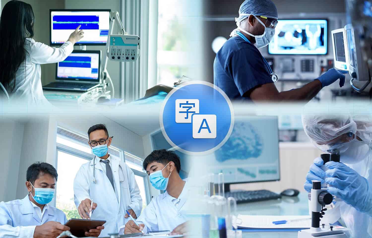 what are the types of medical translation