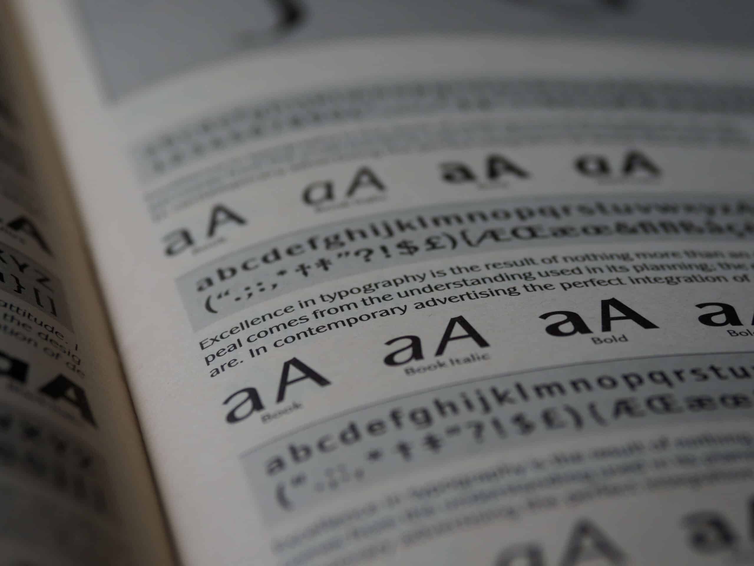 fonts