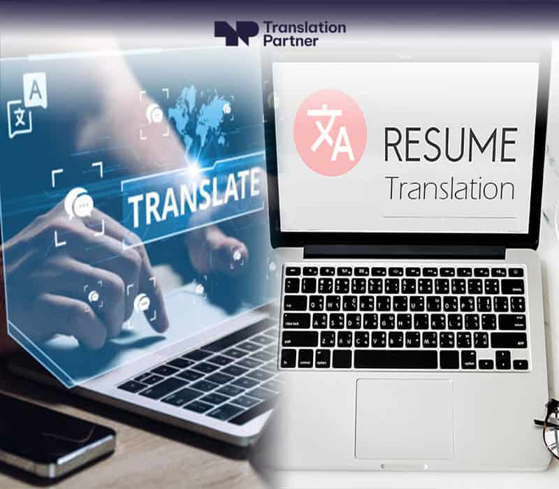a professional resume translator